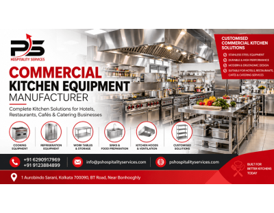 PS Hospitality Services – Commercial Kitchen Equipment Manufacturer