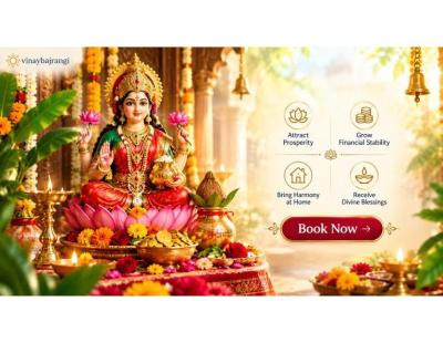 Book Online Lakshmi Puja for Wealth and Divine Blessings