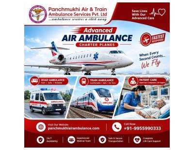 Panchmukhi Emergency Air Ambulance from Thiruvananthapuram- authenticity implied during transit