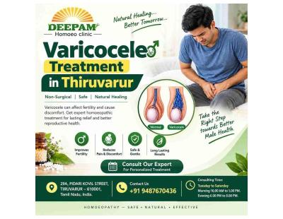 Varicocele Treatment Information for Patients in Thiruvarur