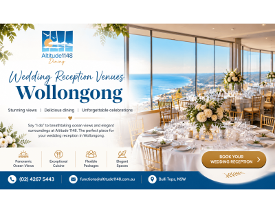 Affordable Wedding Reception Packages in Wollongong