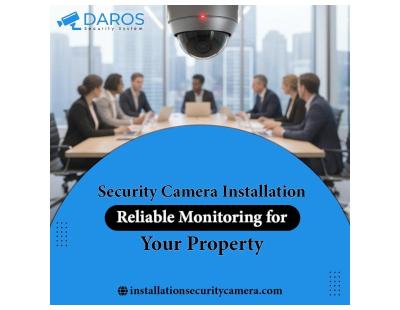 Security Camera Installation – Reliable Monitoring for Your Property