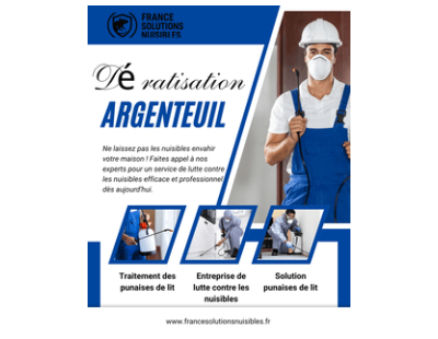 Entreprise de désinsectisation à Argenteuil