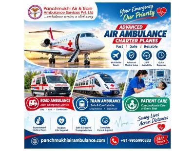 Panchmukhi Low Cost Air Ambulance in Ranchi – seamlessly conducting medical transport