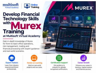 Develop Financial Technology with Murex Training at Multisoft Virtual Academy
