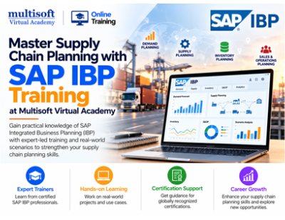Master Supply Chain Planning with SAP IBP Training at Multisoft Virtual Academy