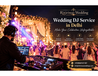 Wedding DJ Service in Delhi – Make Your Celebration Unforgettable
