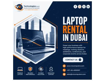 Reliable Laptop Rental Dubai for Offices and Hybrid Teams