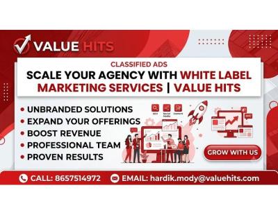 Scale Your Agency With White Label Marketing Services | Value Hits