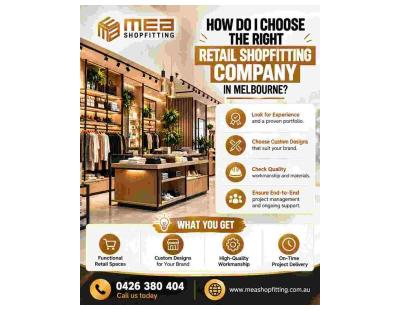 How to Choose the Right Retail Shopfitting Company in Melbourne