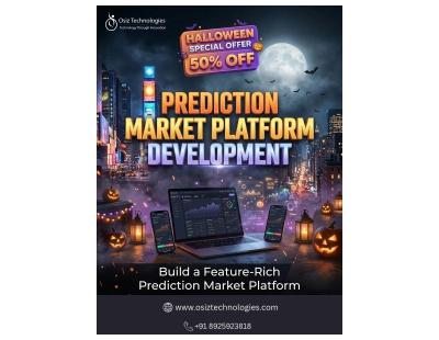 Get Custom Prediction Market Platform Development at 50% OFF This Halloween