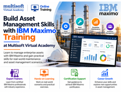 Build Asset Management Skills with IBM Maximo Training at Multisoft Virtual Academy