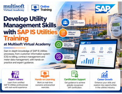 Develop Utility Management Skills with SAP IS Utilities Training at MVA