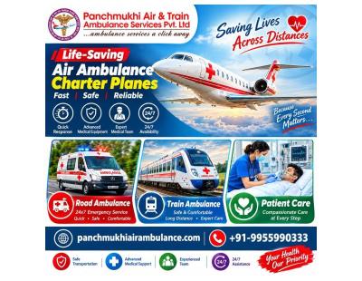 Panchmukhi Air Ambulance from Thiruvananthapuram- ambulance support for Bedridden Patients