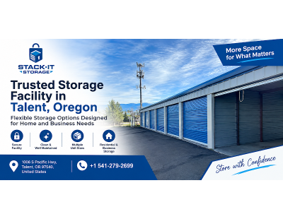 Self Storage facility in Talent for Your Space Needs