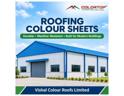 Roofing Colour Sheet Manufacturer in India – Vishal Colour Roofs Limited