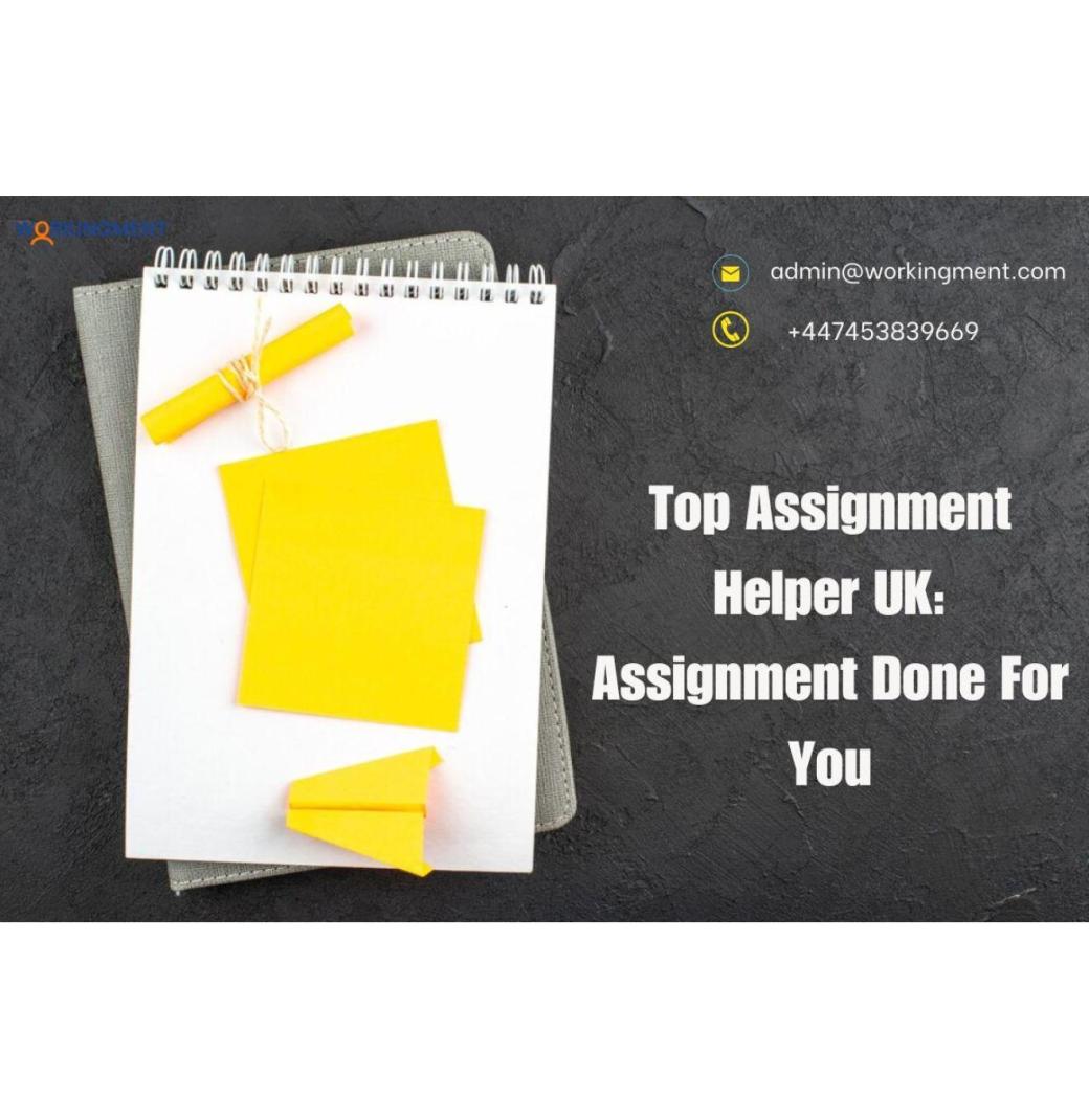 University Assignment helper in UK