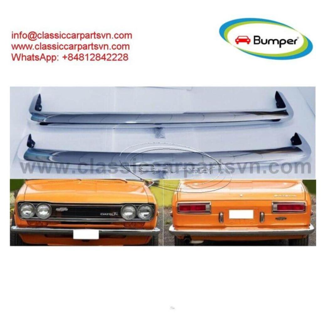 Datsun 510 sedan (1970-1973) Or Datsun 1600 (1967 -1973) bumpers - 1/3