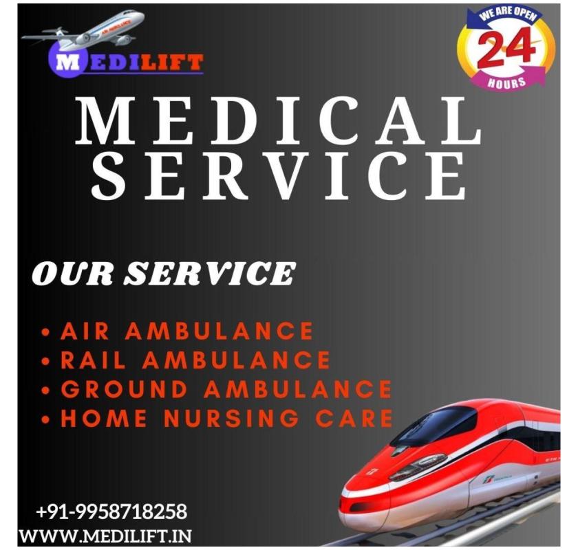 Each Year, the Medilift Train Ambulance Service in Mumbai saves Continuous Lives