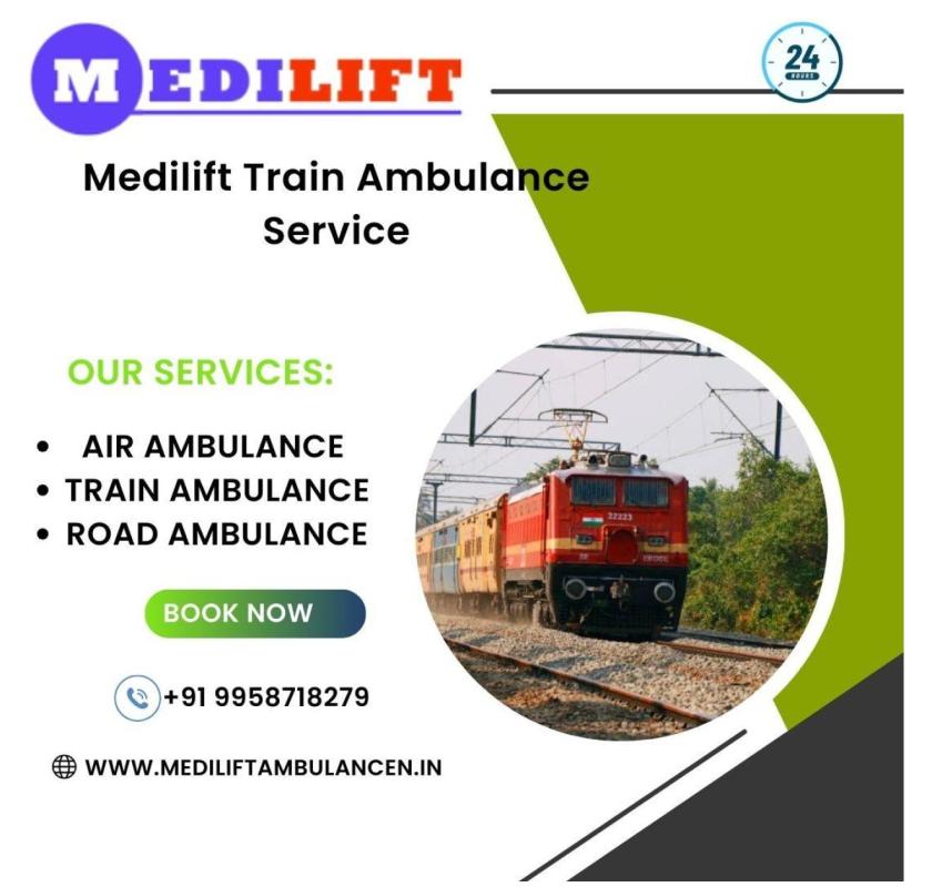 Choose the Medilift Train Ambulance Service in Mumbai as a Useful Solution