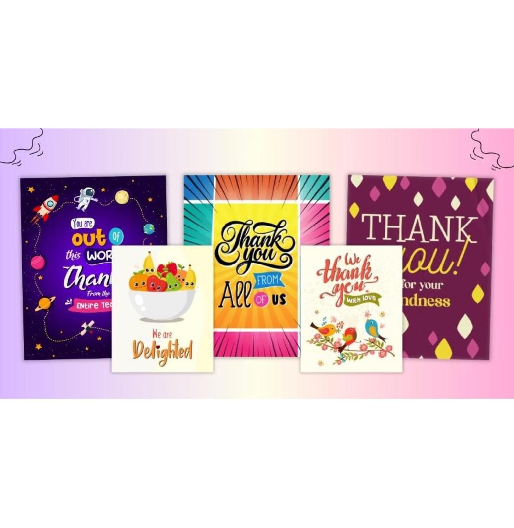 Free Thank you cards