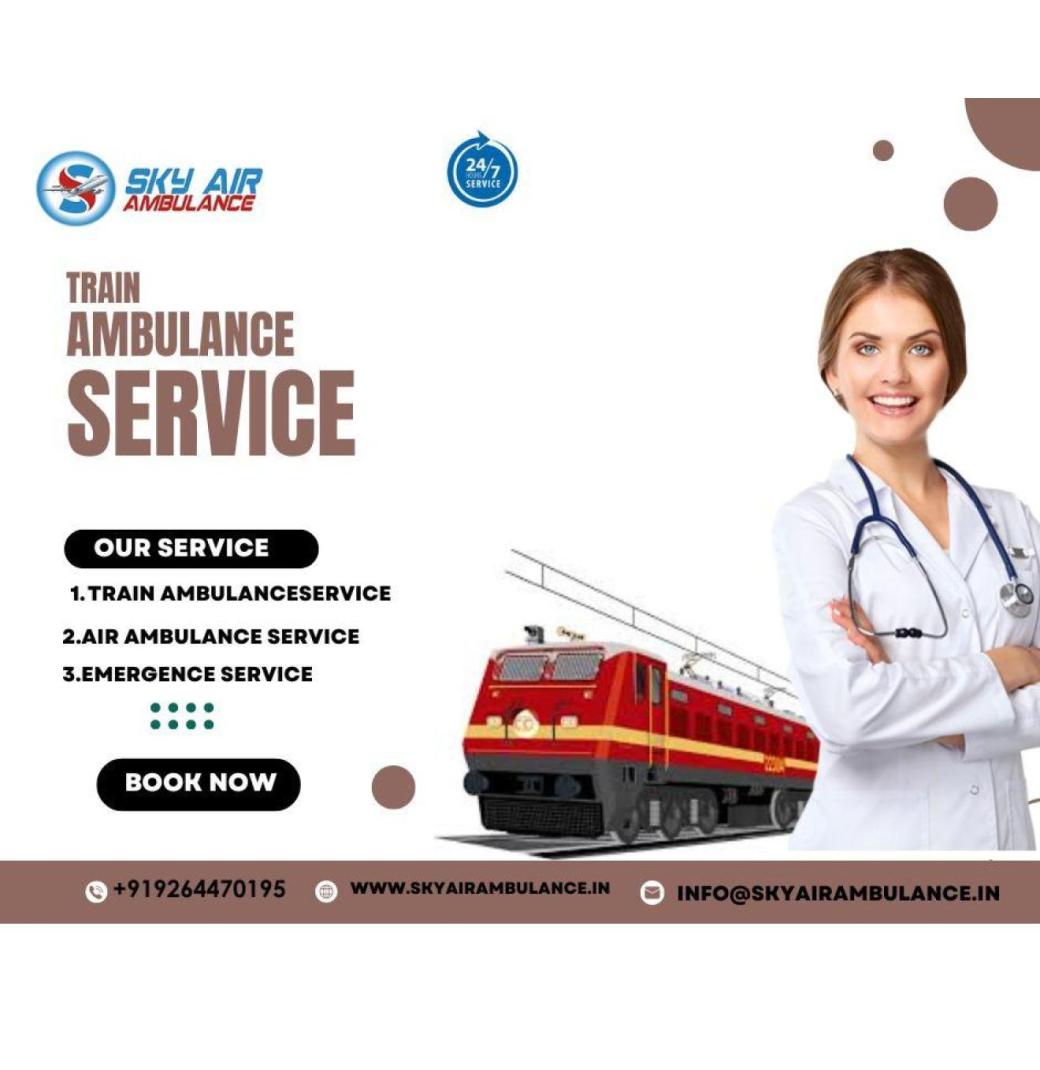 Sky Train Ambulance in Ranchi offers Better and Safe Transportation