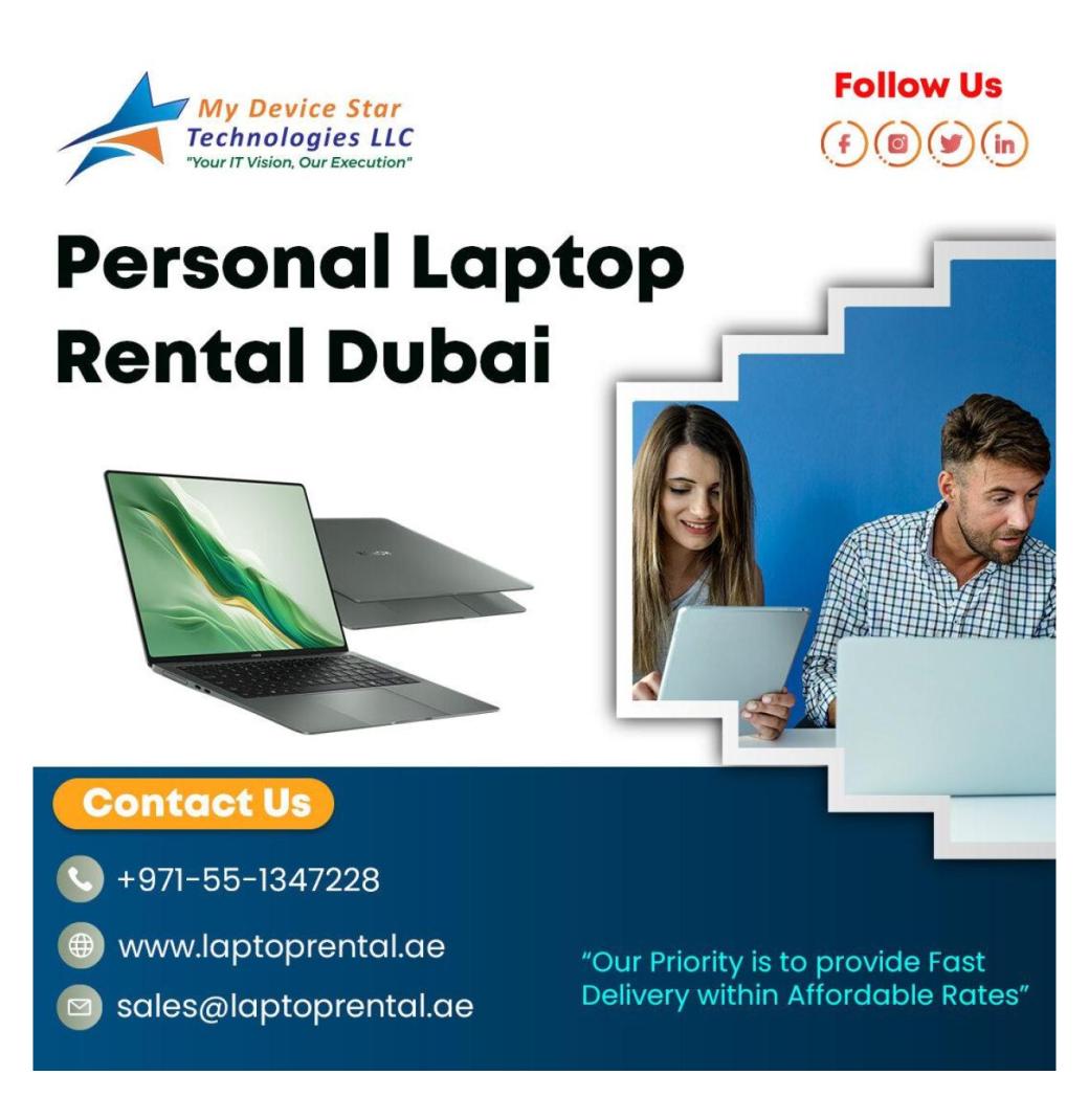 Where to Rent a Laptop for Personal Use in Dubai? 