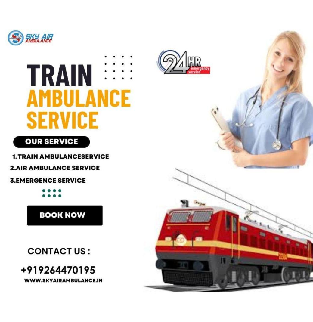 Use Sky Train Ambulance Services in Guwahati for Risk-free Transfer