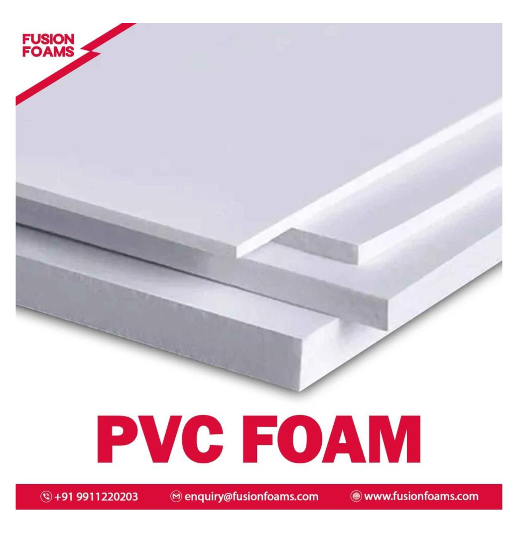 Online Buy PVC Foam Sheet | Fusion Foams
