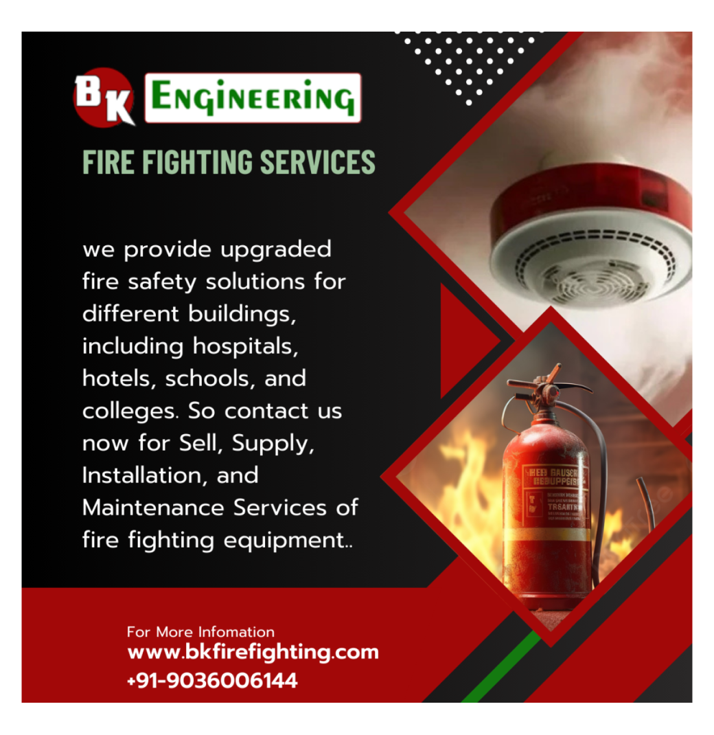 Best Fire Fighting Services in Delhi – BK Engineering