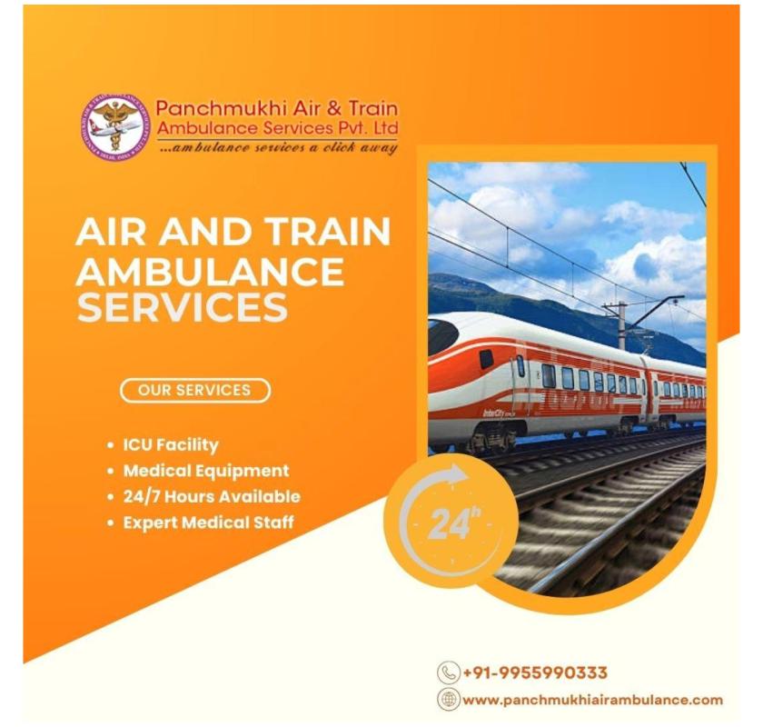 Find Advanced Medical Air and Train Ambulance Services in Raigad by Panchmukhi