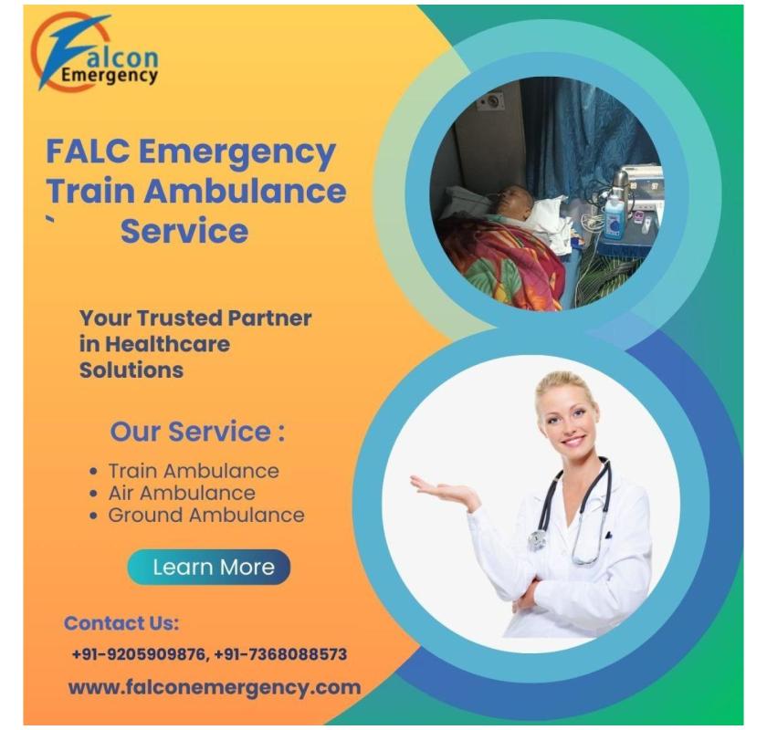Book FALC Emergency Train Ambulance in Case of Medical Emergency in Bhopal