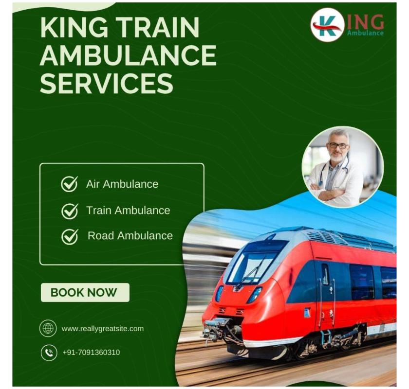 Schedule King Train Ambulance in Allahabad to transfer patients in a safe manner