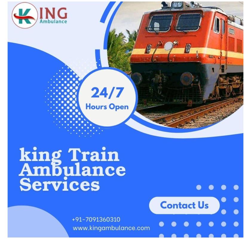 King Train Ambulance in Jabalpur is the best choice for medical transfer 
