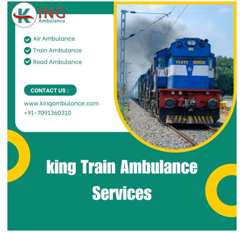 Get King Train Ambulance Service in Jamshedpur whenever you want