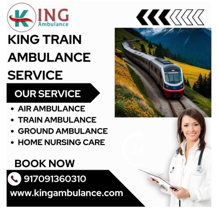 Use King Train Ambulance Service in Raipur for your timely service