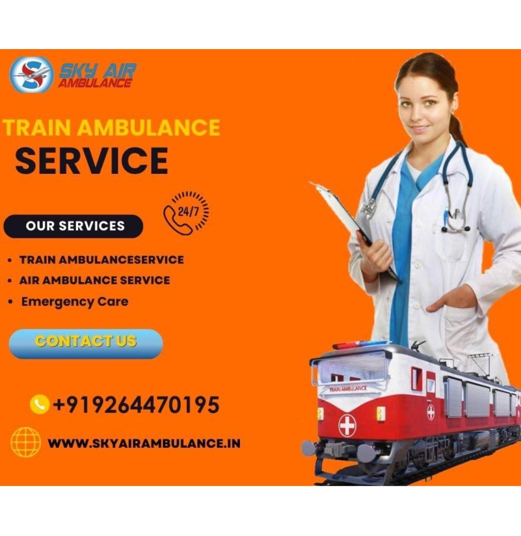 Sky Offers Effective Train Ambulances for Quick Transport in Chennai