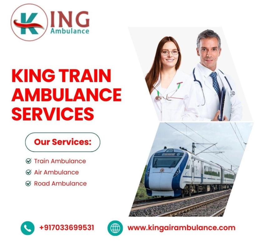King Train Ambulance in Patna provides Fast Relocation Anytime
