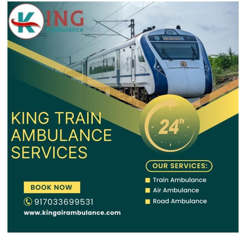 King Train Ambulance in Mumbai provides safe patient transfer facility