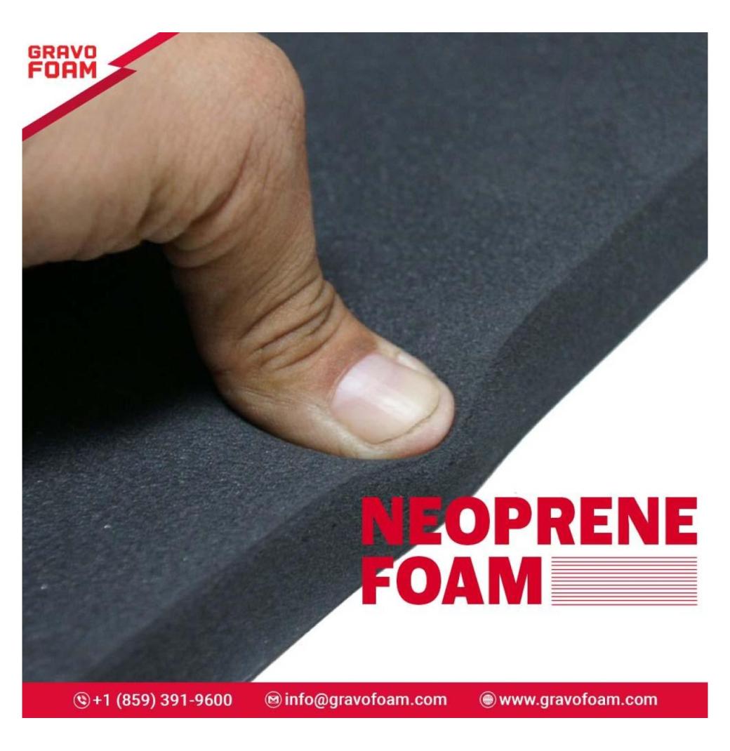 Online Buy Best Price Neoprene Foam in USA | Gravofoam