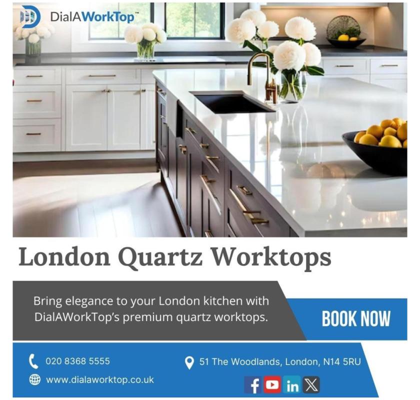 London Quartz Worktops | 020 8368 5555 | DialAWorkTop