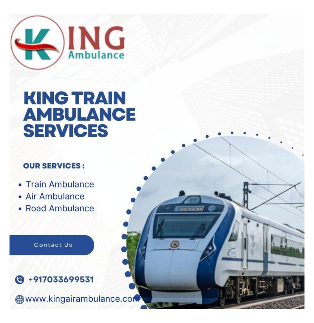 King Train Ambulance in Delhi takes care of the health of patients during their transfer