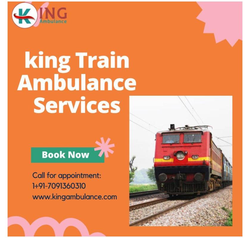 King Train Ambulance in Mumbai provides a Trained Team for Transfer