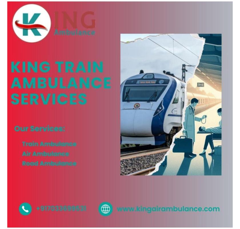King Train Ambulance Service in Patna handles old patients carefully