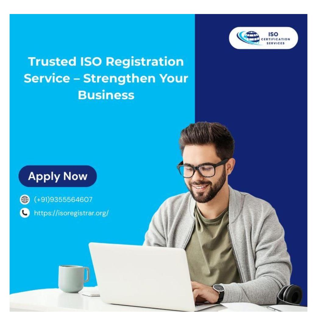 Trusted ISO Registration Service – Strengthen Your Business