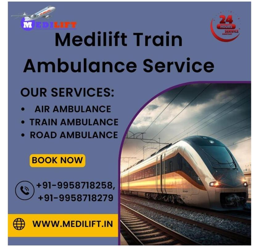 Use Medilift Train Chennai in Allahabad for Fast and Safe Medical Transportation
