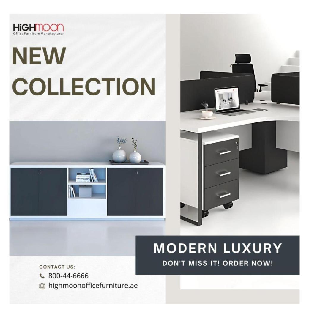 Best Office Furniture in Dubai for Smart Spaces | Highmoon Office Furniture UAE