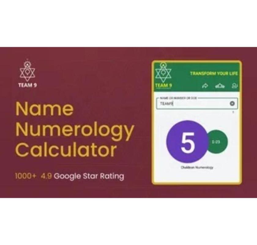Numerology Name Calculator: Understand Your Name’s Vibrational Energy