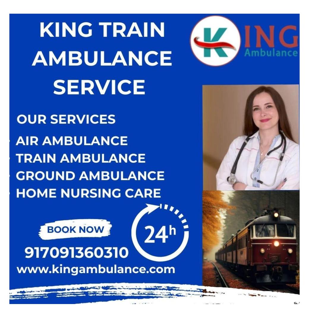 Get proper Medical Treatment from King Train Ambulance Services in Raipur