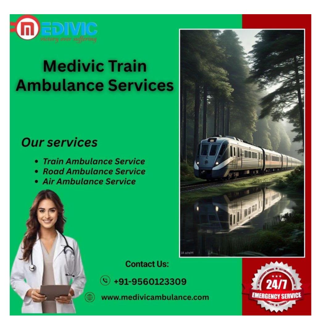 Reserve Medivic Air and Train Ambulance Service in Gorakhpur for a smooth travel to the hospital
